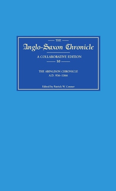 Book cover image for Anglo-Saxon Chronicle 10 ISBN: 9780859914666